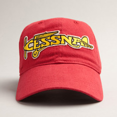 Cessna Plane Cap - Red